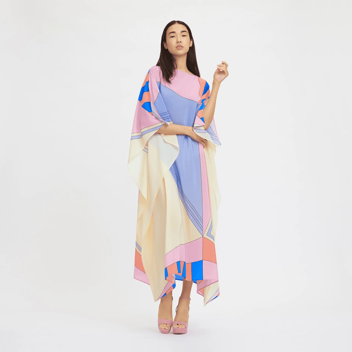 Women's Abstract Kaftan