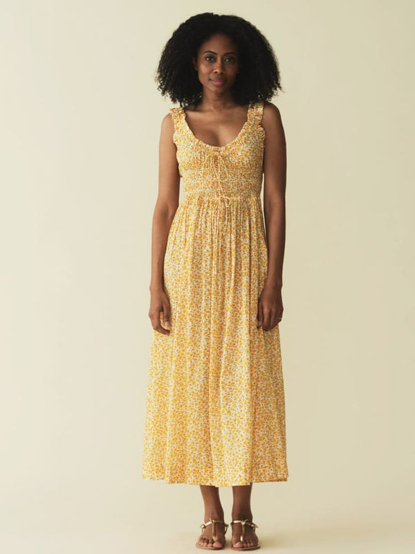 Emmaretta Dress-Yellow