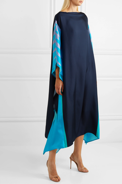 Sky Wings Crepe Kaftan