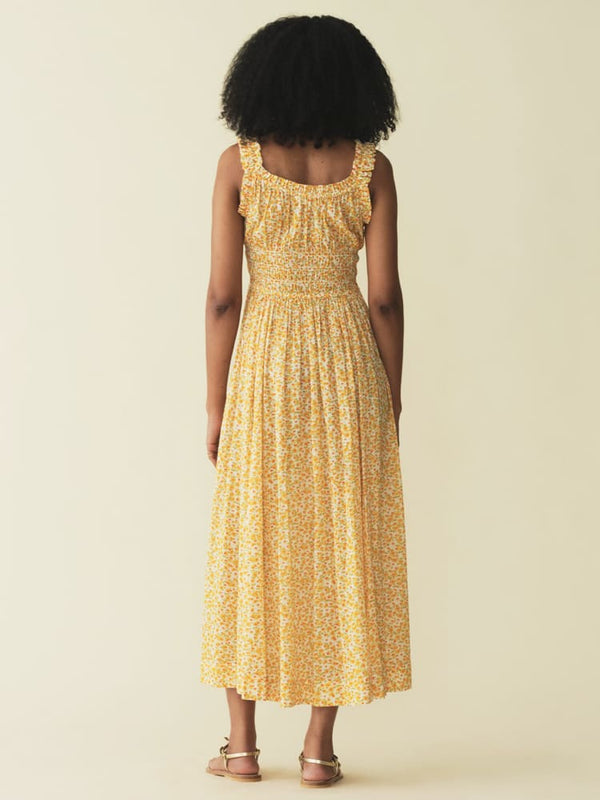 Emmaretta Dress-Yellow