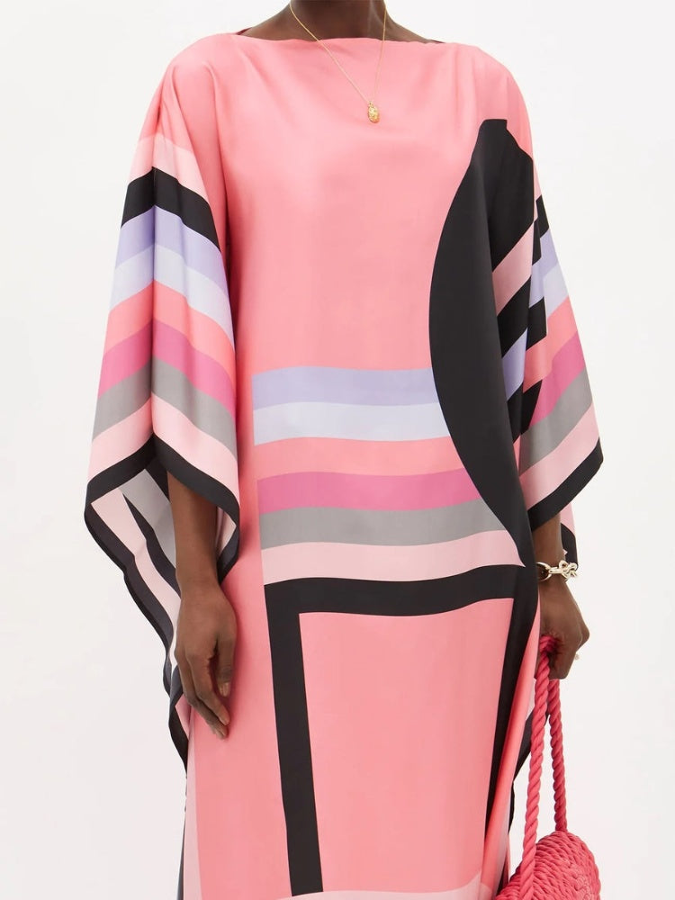 Pretty in Pink: Womens Kaftan