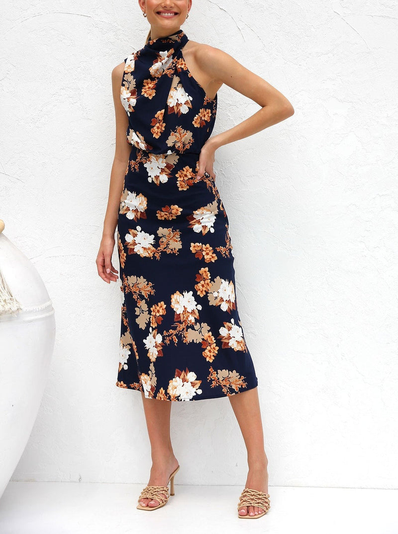 Tamika Dress NAVY FLORAL