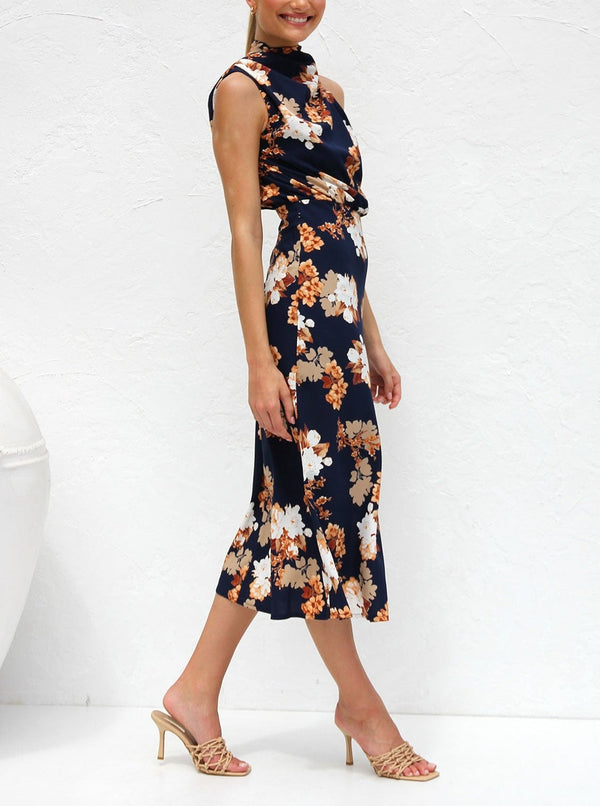 Tamika Dress NAVY FLORAL