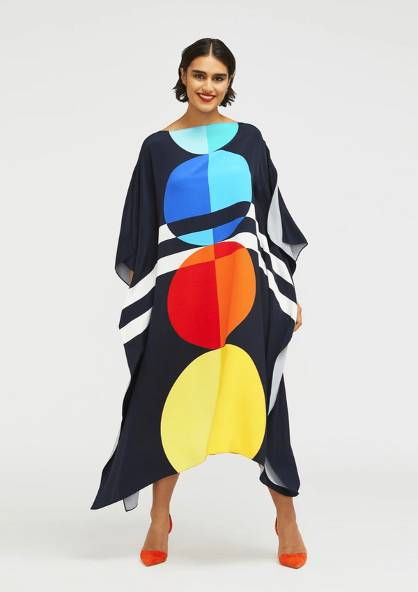 Geometric Luxe Kaftan