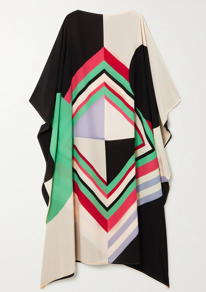 Geometric Print Womens Kaftan