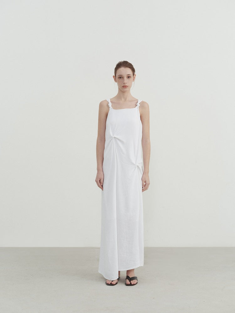 Sling Pleated Dress